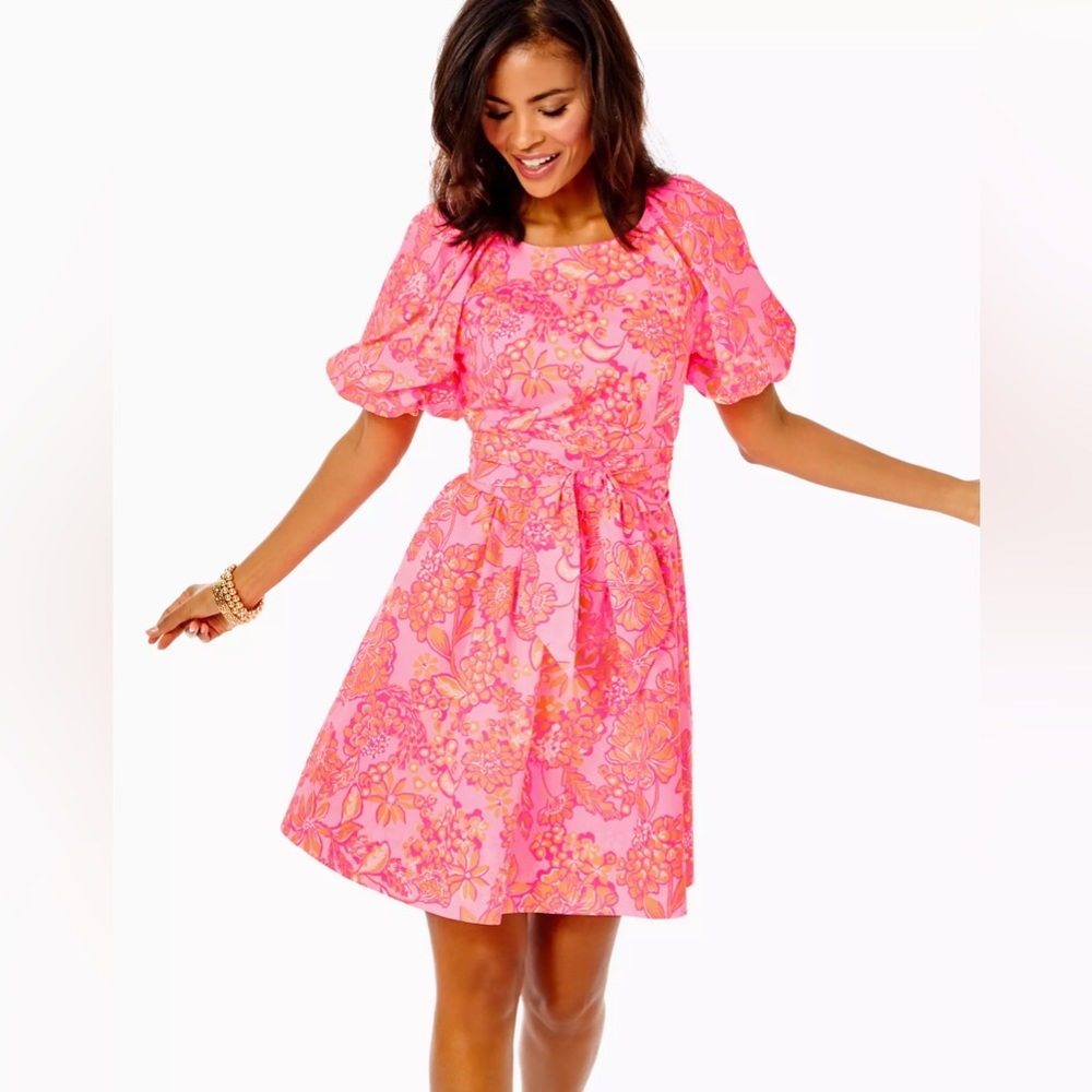 NWT Lilly Pulitzer Knoxlie Dress Mandevilla Baby Days Bloom Size 10